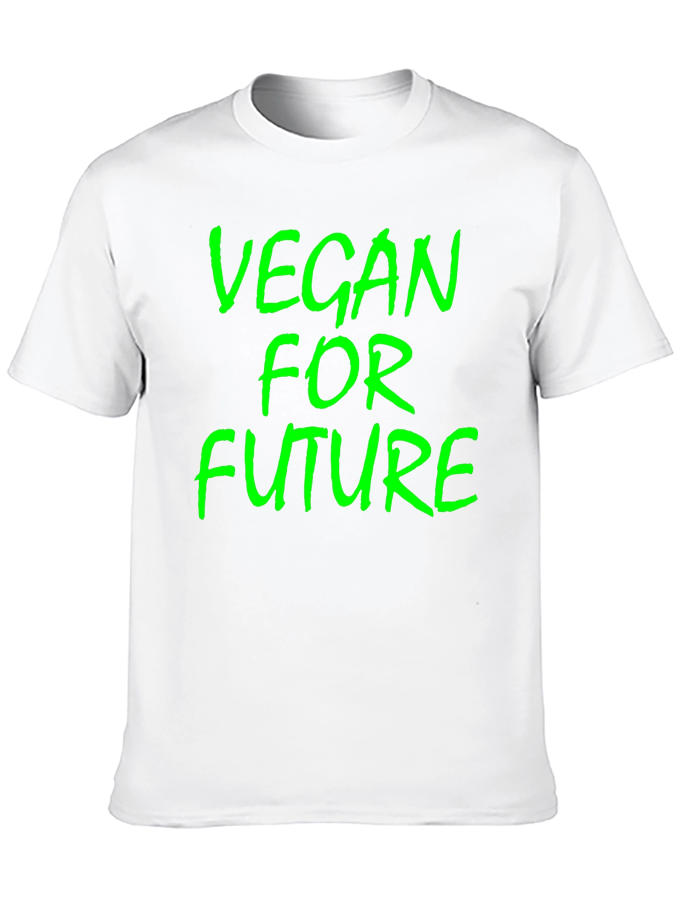 Vegan for Future Graphic Tee - Black