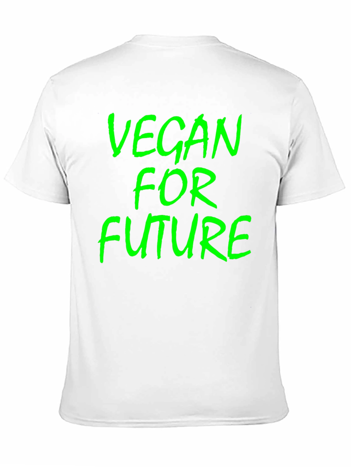 Vegan for Future Graphic Tee - Black