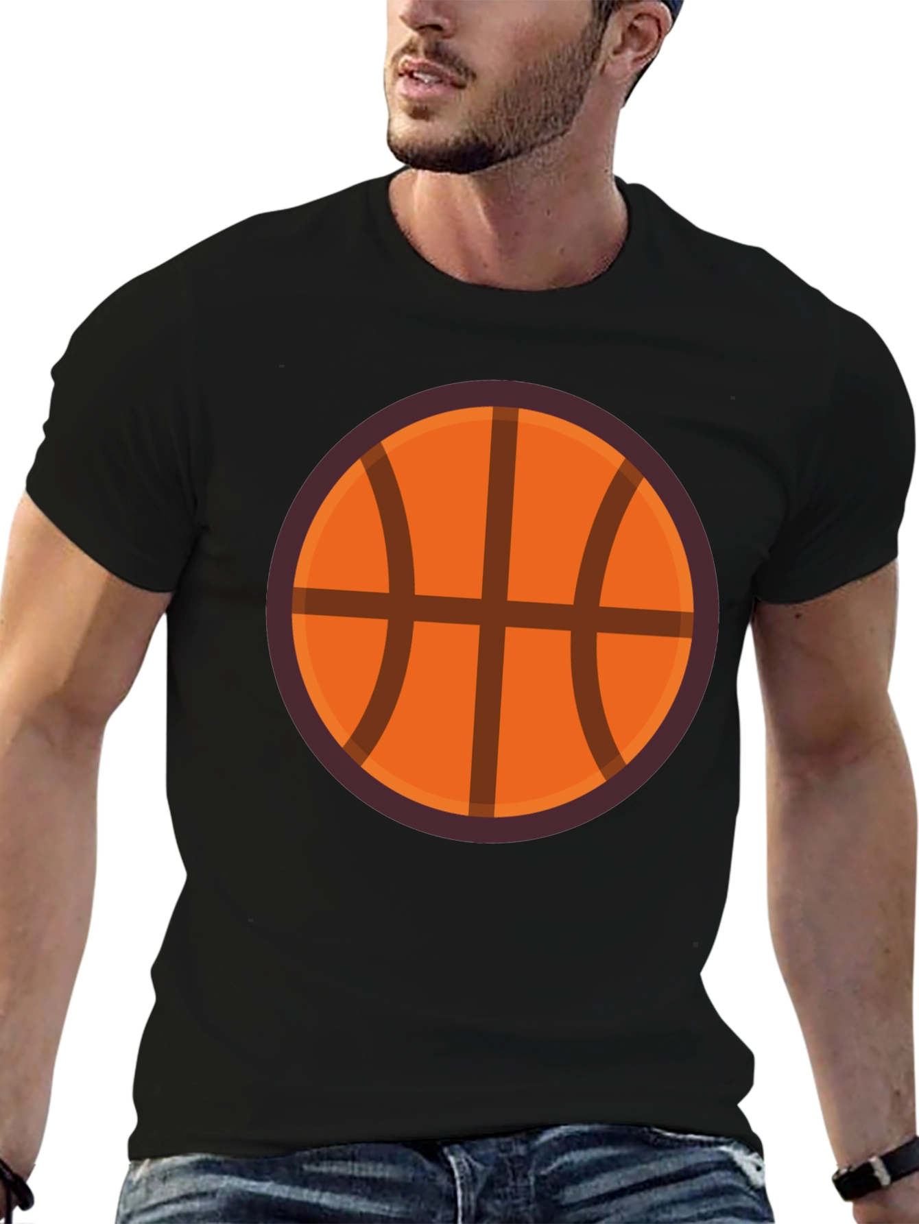 Basketball Graphic Tee - Classic Style