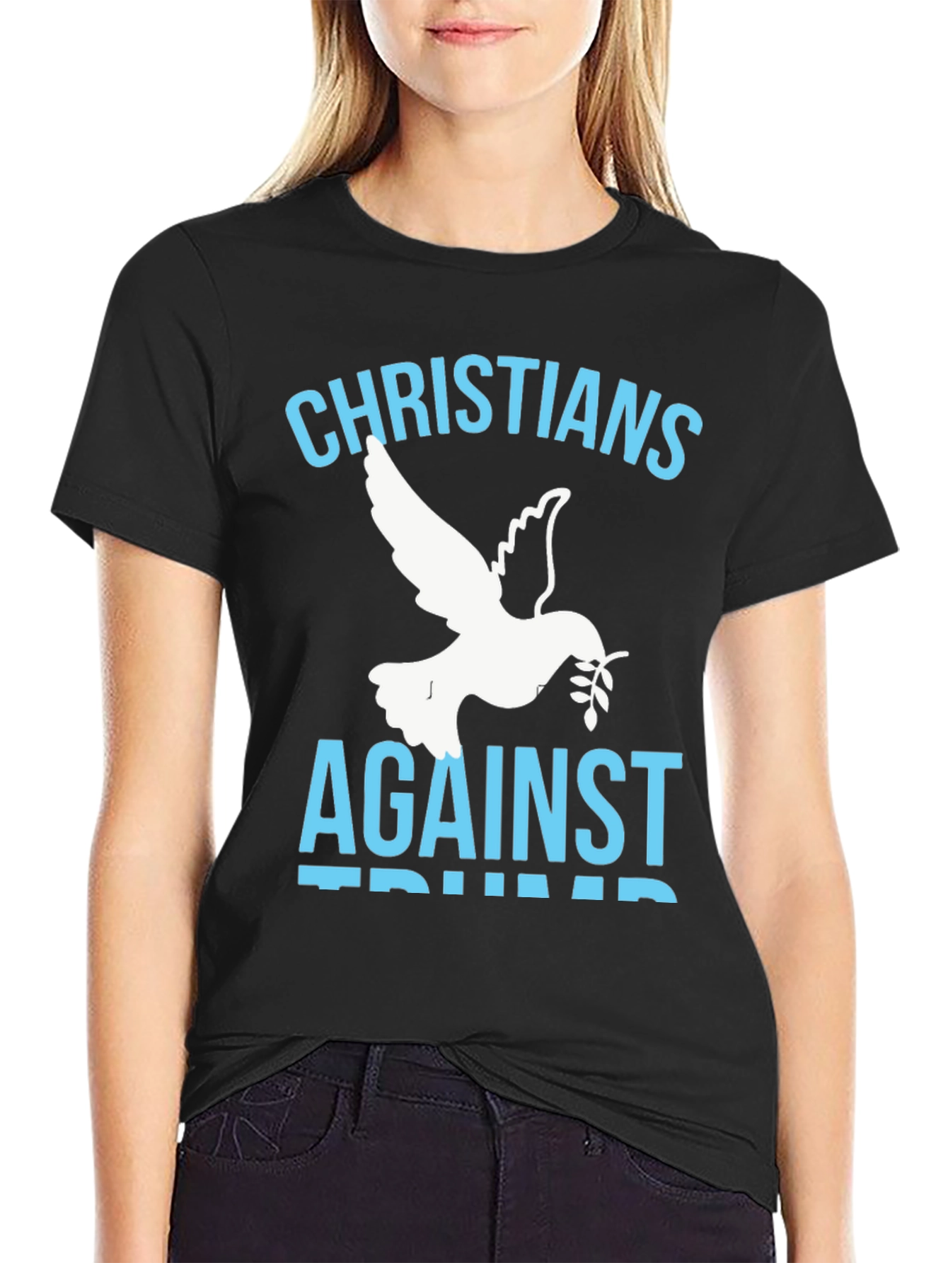 Christians Against Trump Graphic Tee