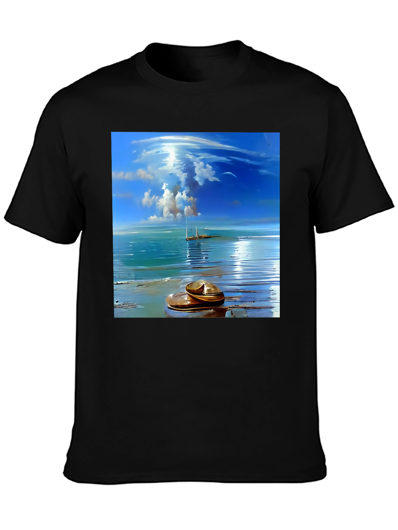 Ocean View Graphic Tee - Stylish Comfort