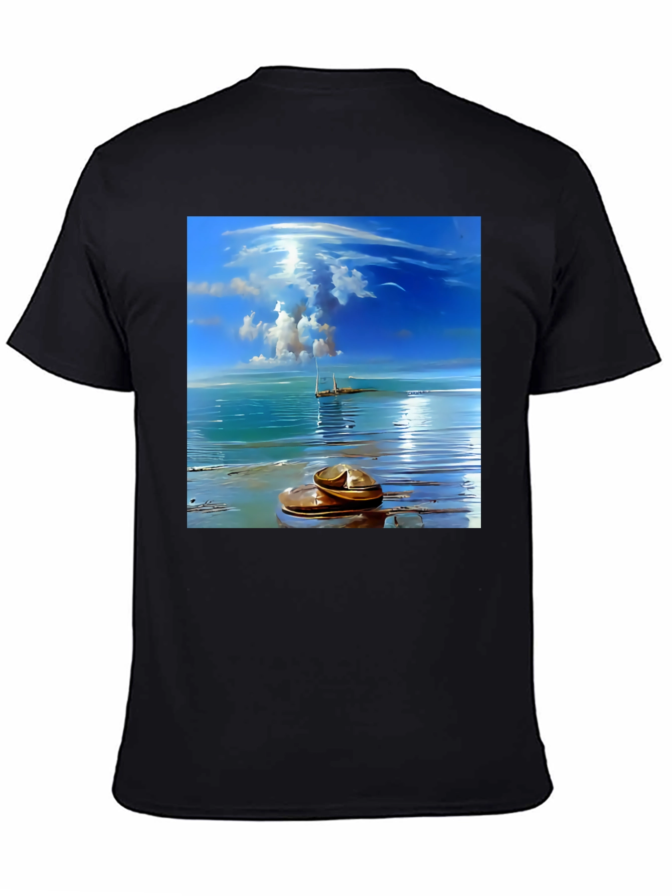 Ocean View Graphic Tee - Stylish Comfort
