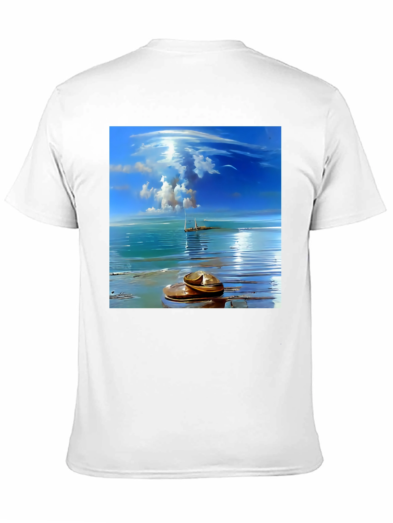 Ocean View Graphic Tee - Stylish Comfort