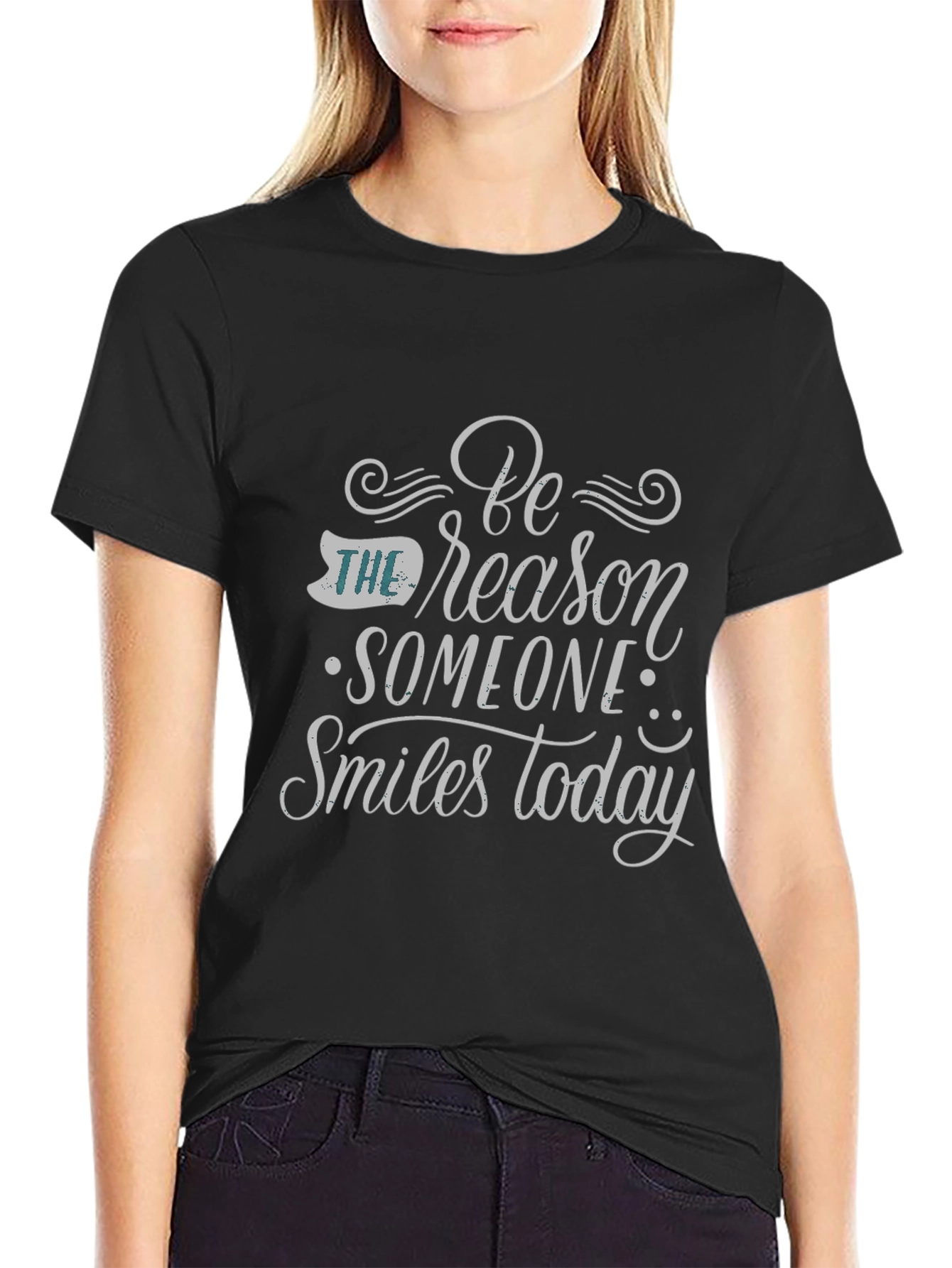 Inspirational Be the Reason Black T-Shirt