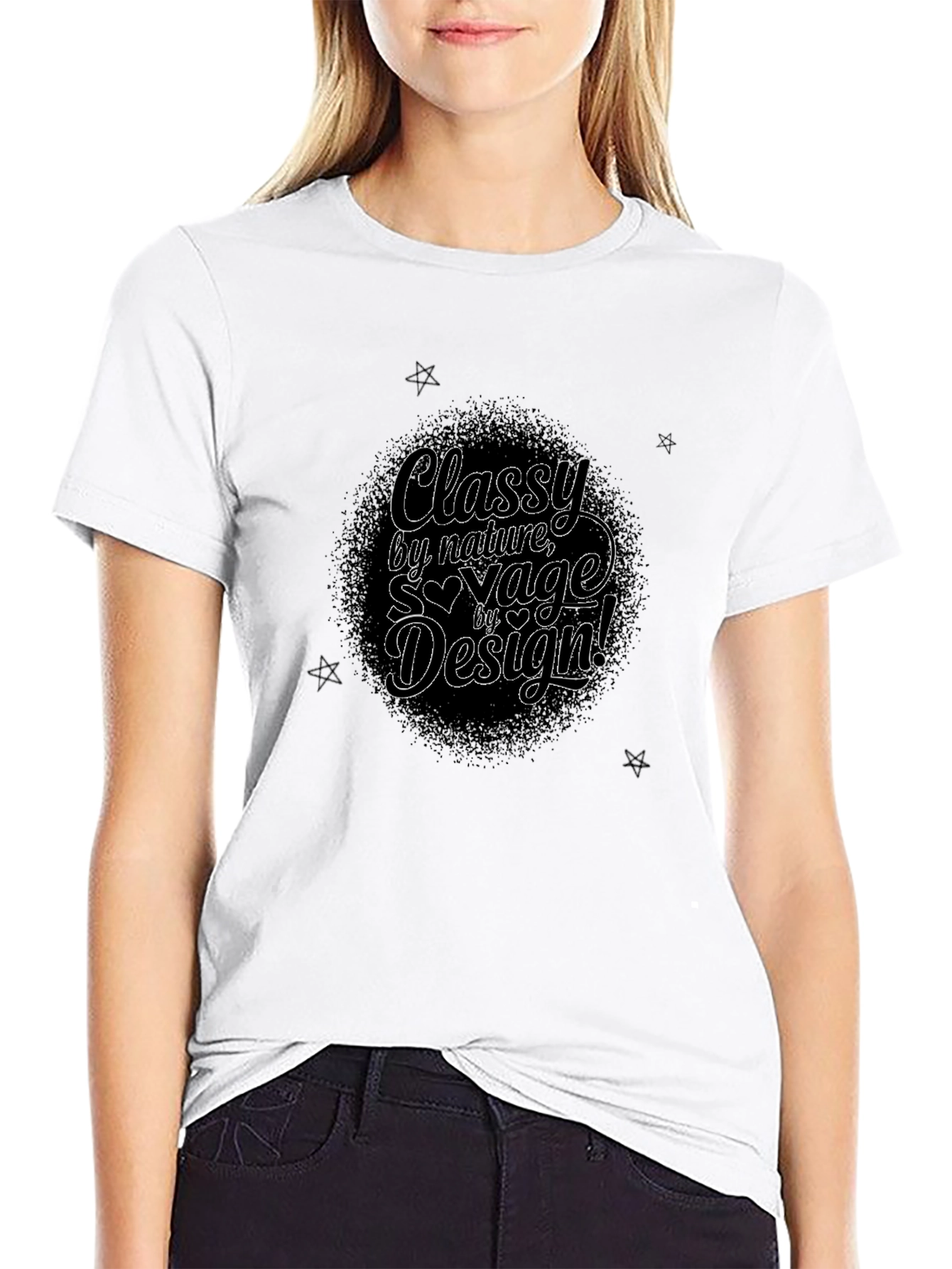Classy by Nature Graphic Tee - Black