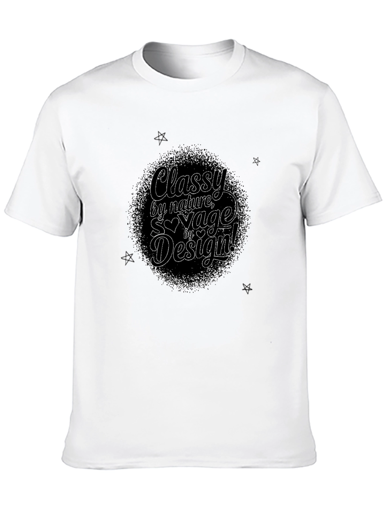 Classy by Nature Graphic Tee - Black