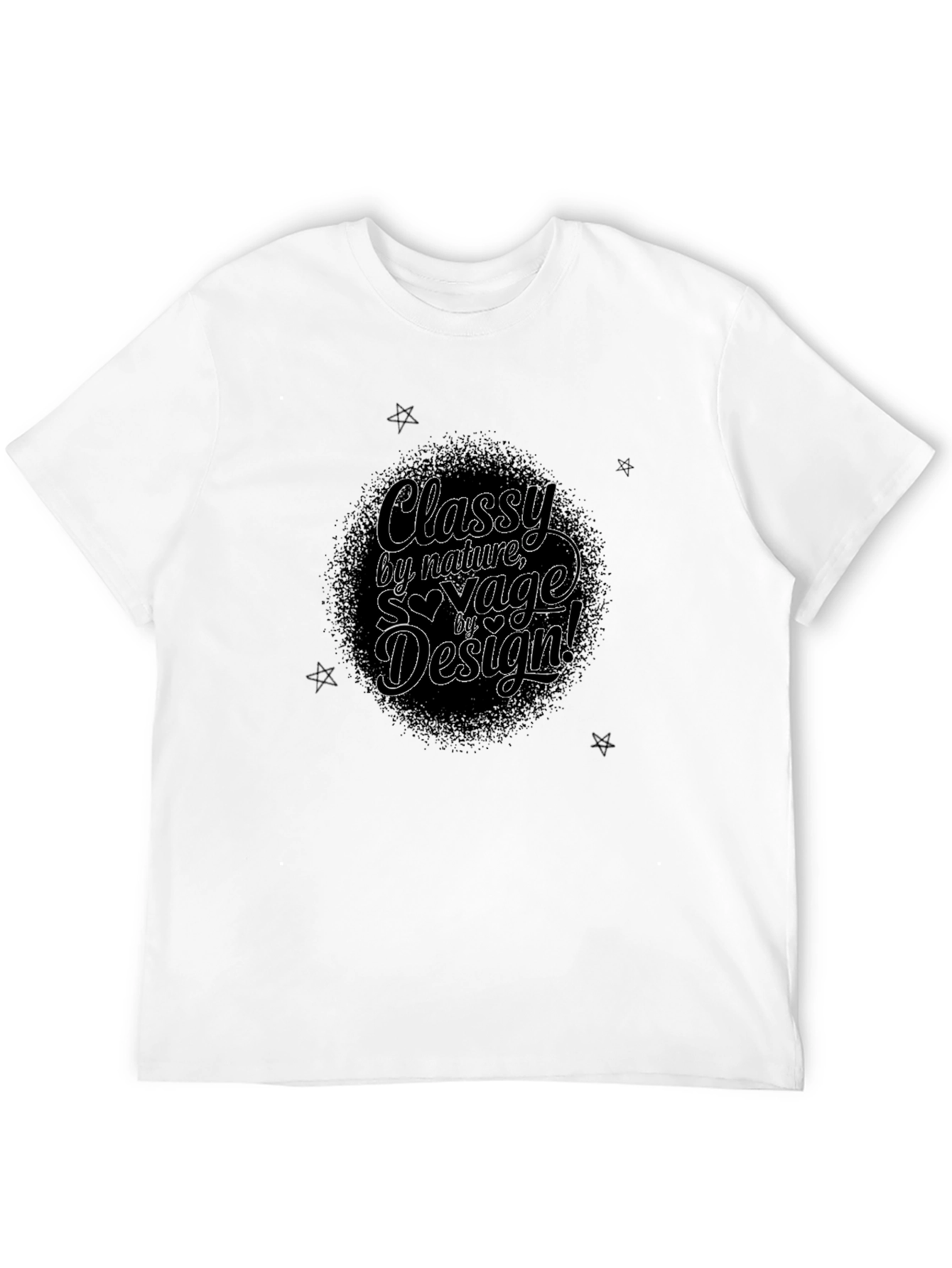 Classy by Nature Graphic Tee - Black