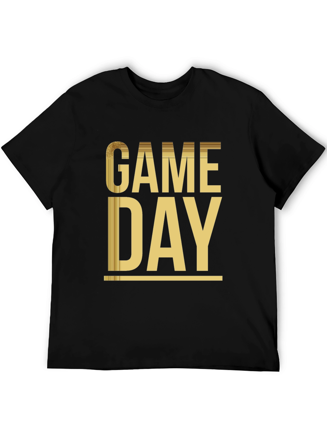 Game Day Black Graphic Tee