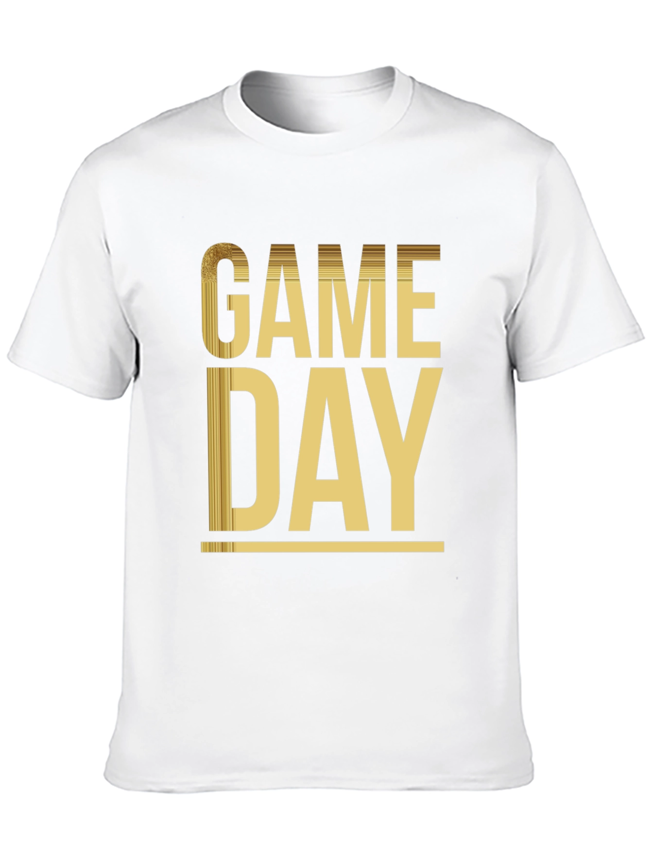 Game Day Black Graphic Tee