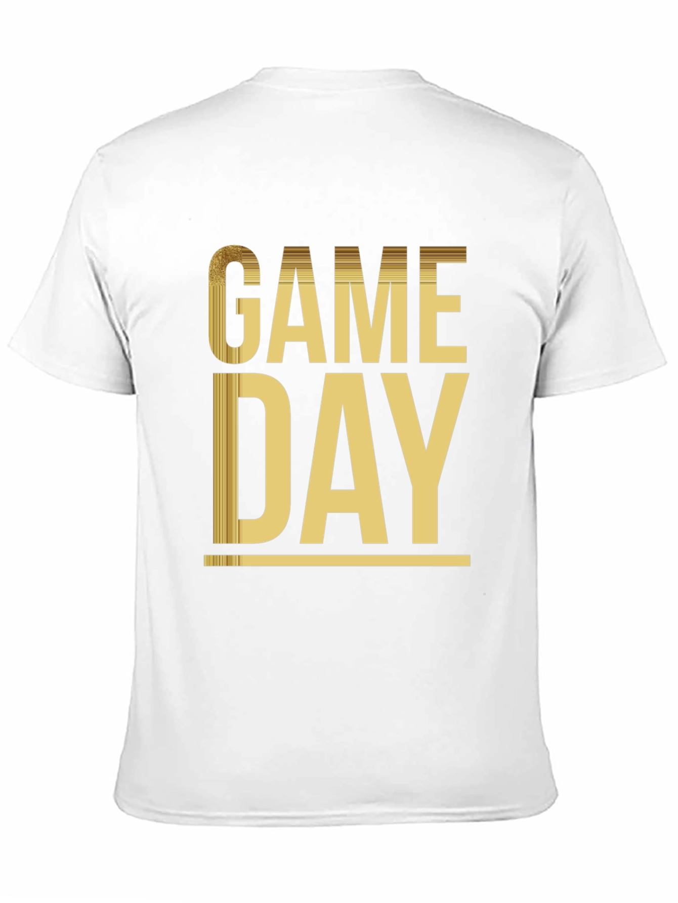 Game Day Black Graphic Tee