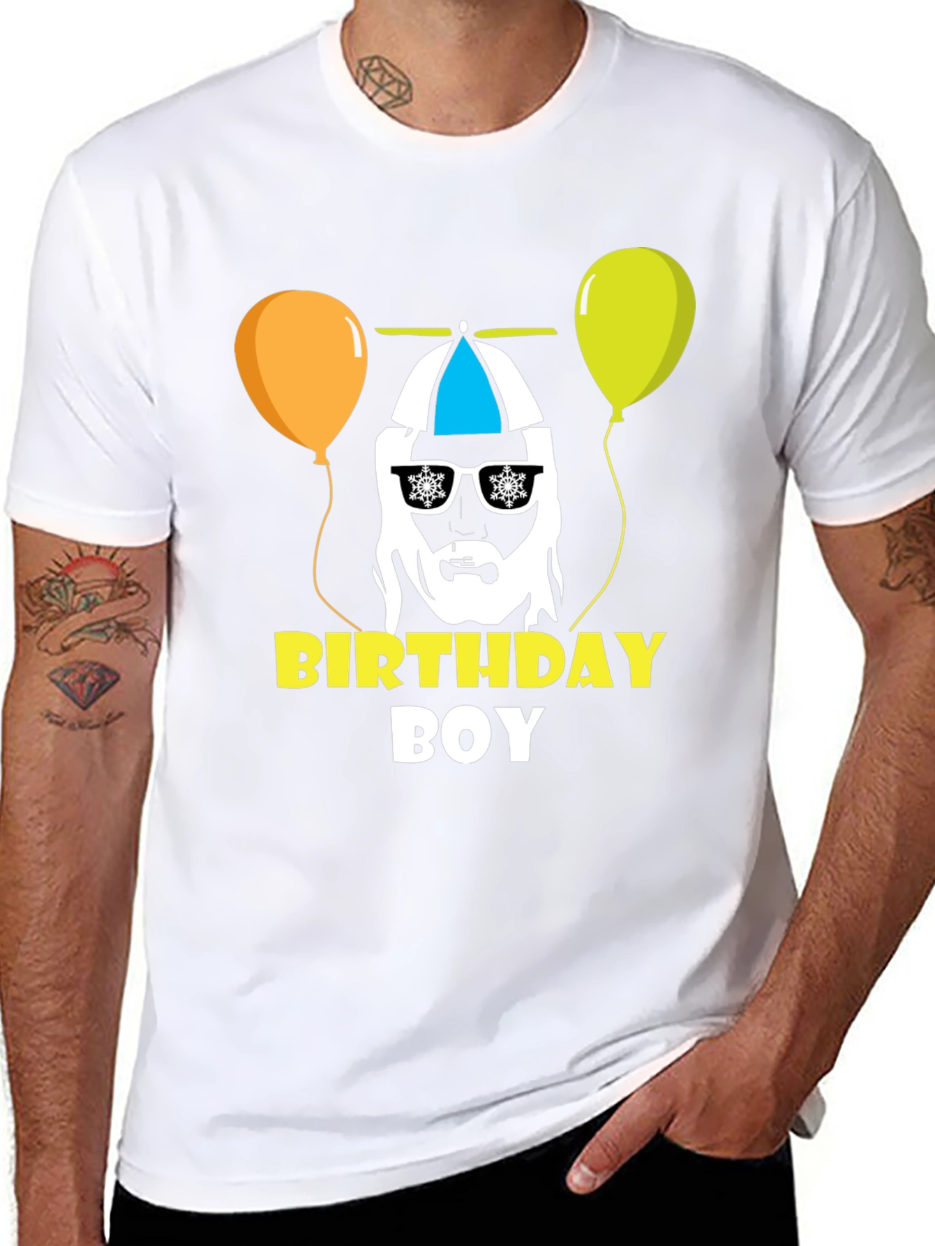 Birthday Boy Graphic Tee - Fun Party Shirt