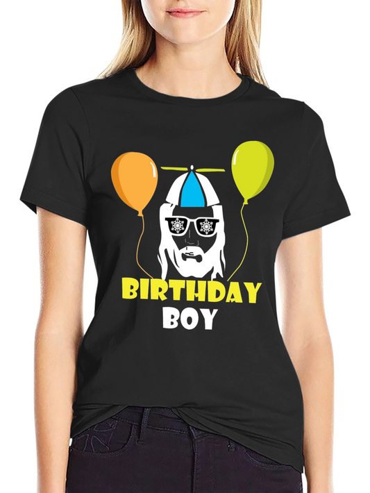 Birthday Boy Graphic Tee - Fun Party Shirt