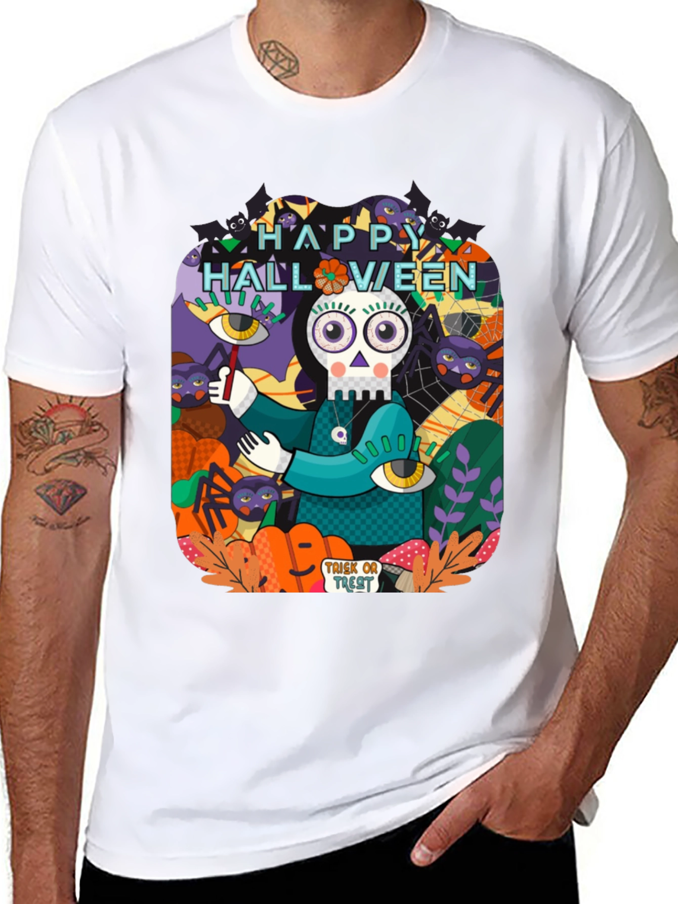 Halloween Graphic Tee - Spooky Season Apparel