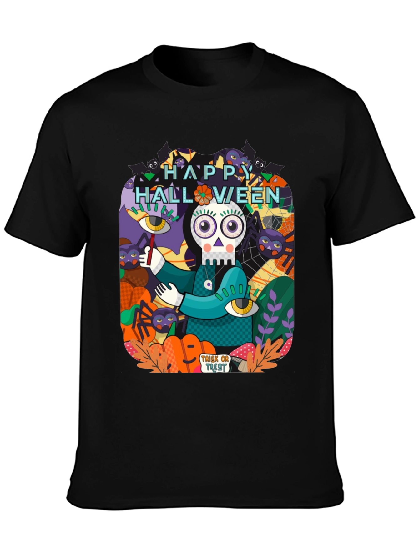 Halloween Graphic Tee - Spooky Season Apparel