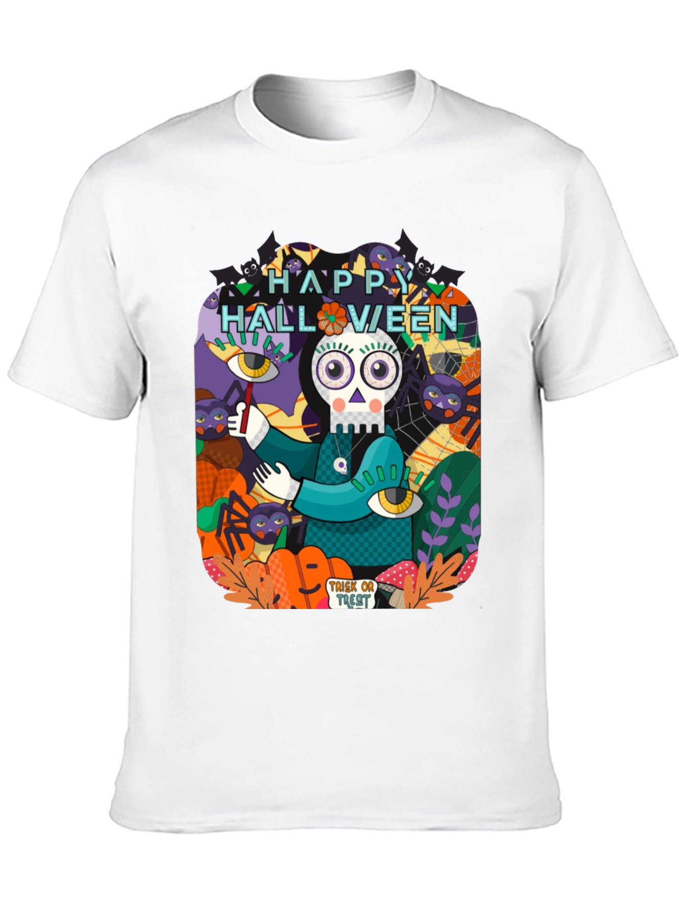 Halloween Graphic Tee - Spooky Season Apparel