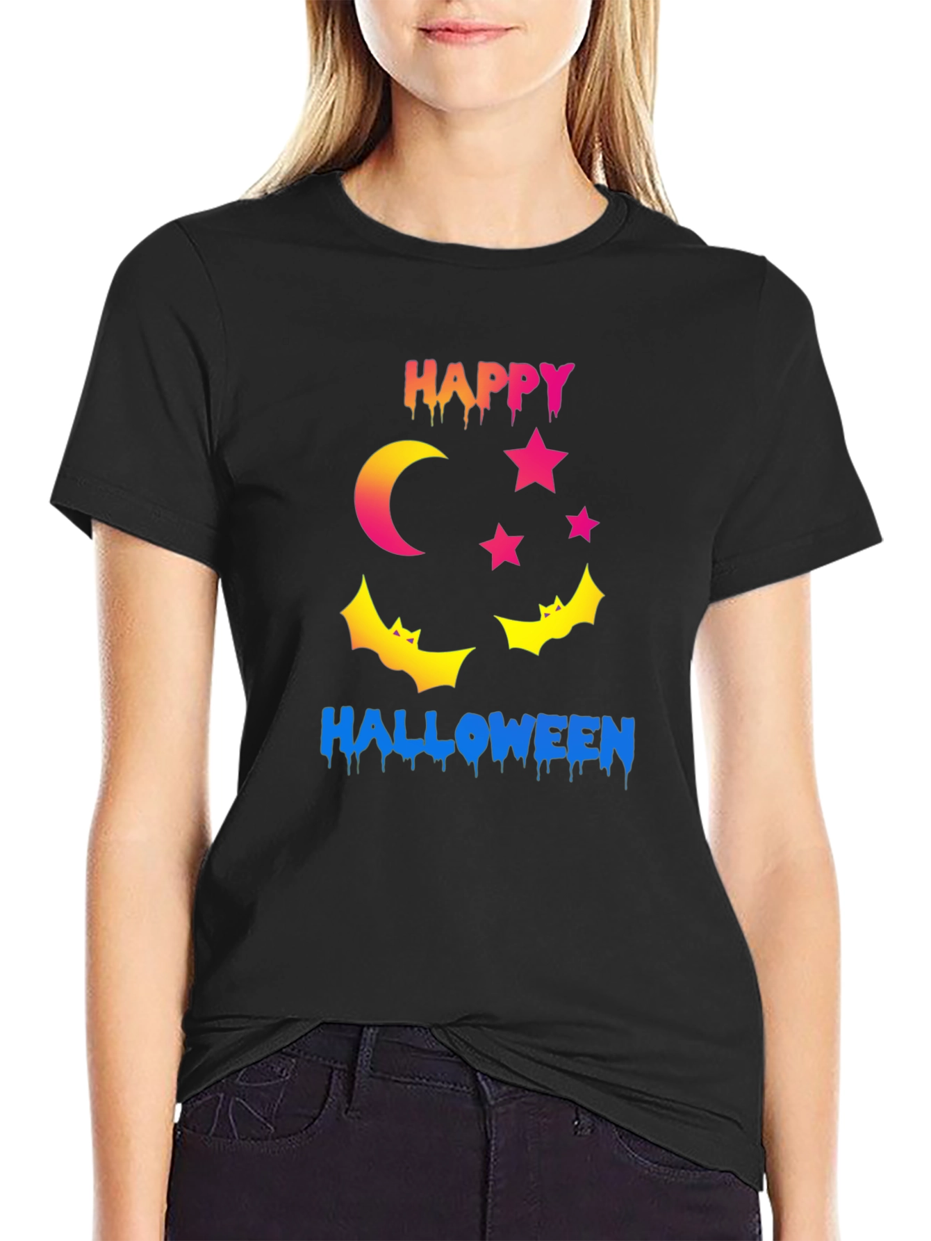 Happy Halloween Graphic T-Shirt