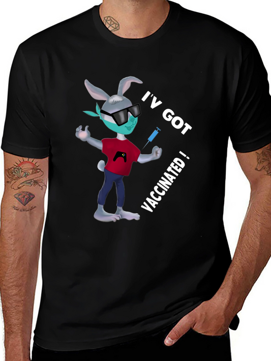Vaccinated Bunny T-Shirt