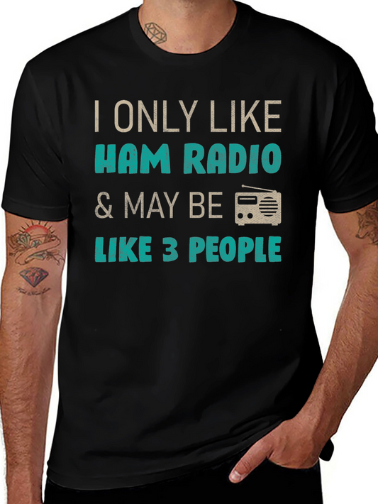 Ham Radio Lover Graphic T-Shirt