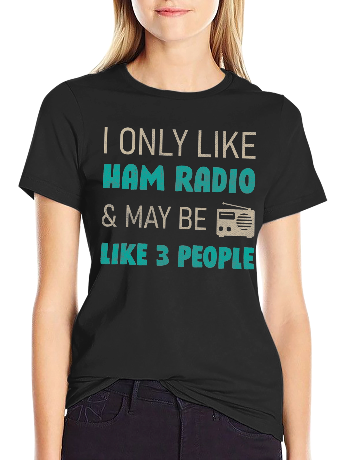 Ham Radio Lover Graphic T-Shirt