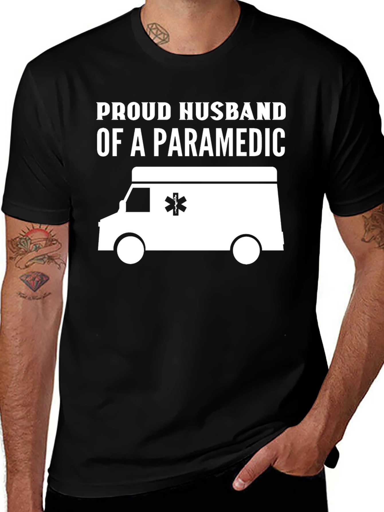 Proud Husband of a Paramedic T-Shirt