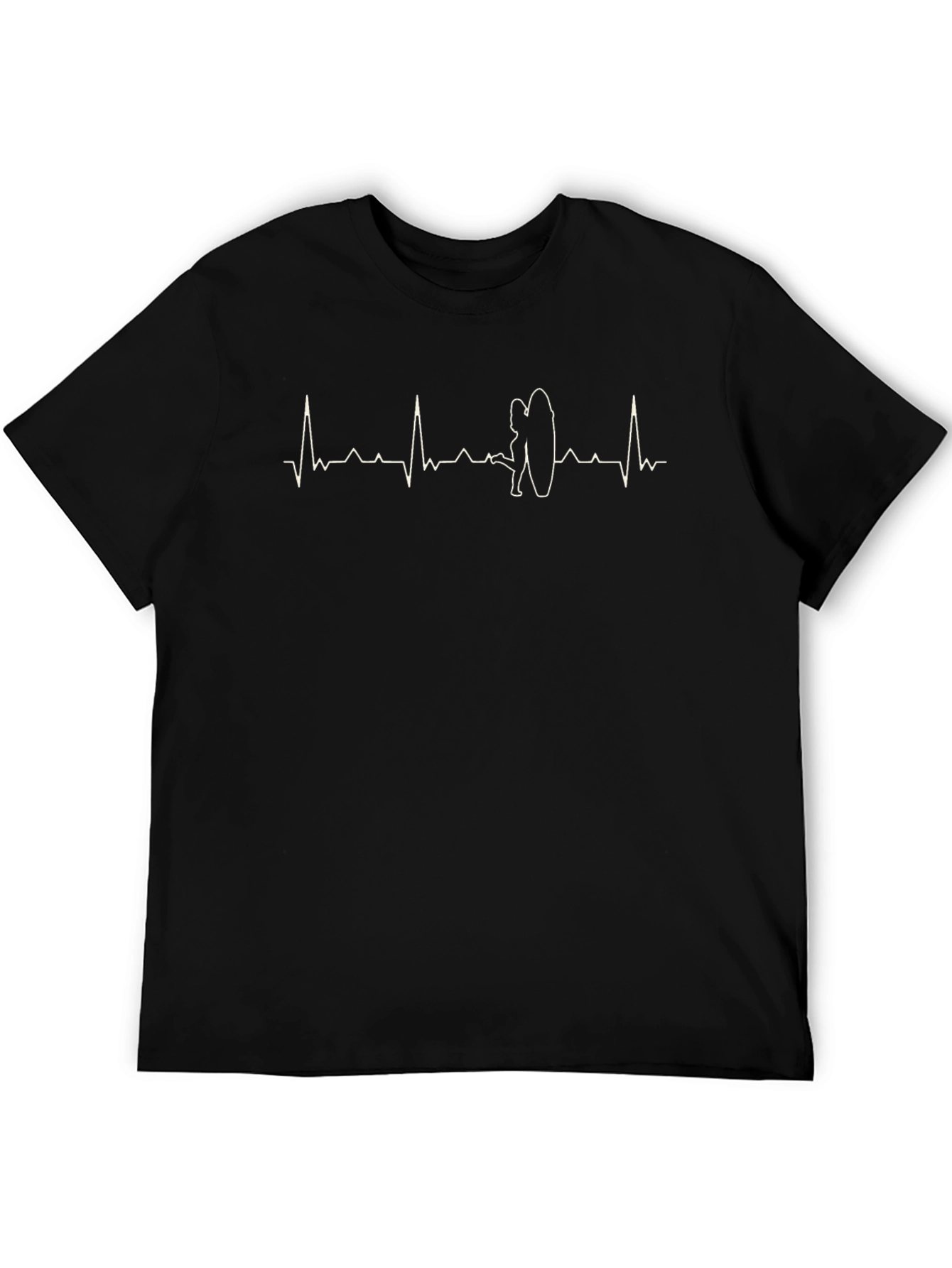 Surfing Heartbeat T-Shirt - Passion on Display