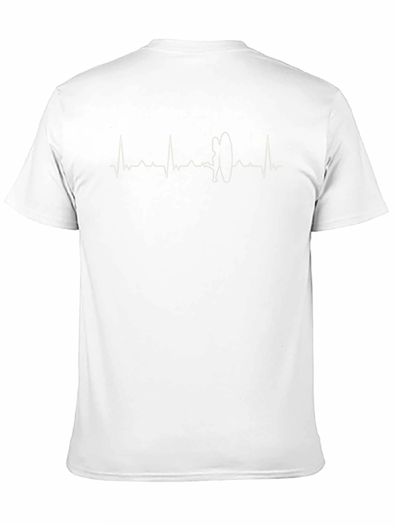 Surfing Heartbeat T-Shirt - Passion on Display