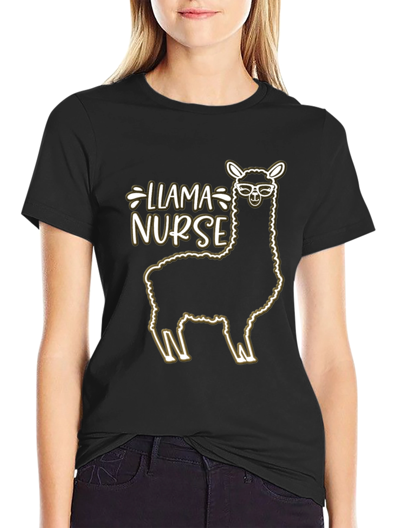 Llama Nurse Graphic Tee - Unisex