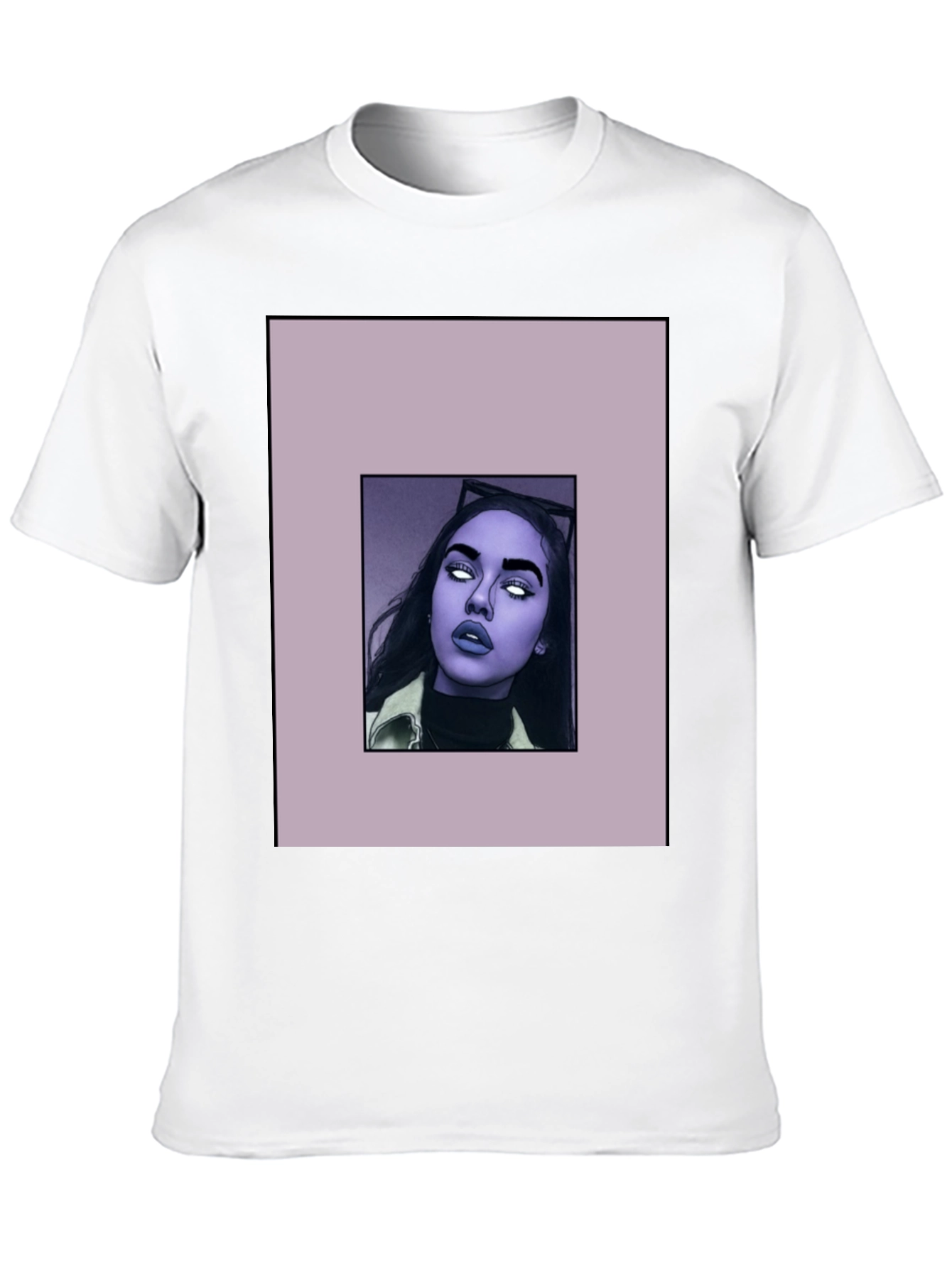 Stylish Black T-Shirt with Graphic Print