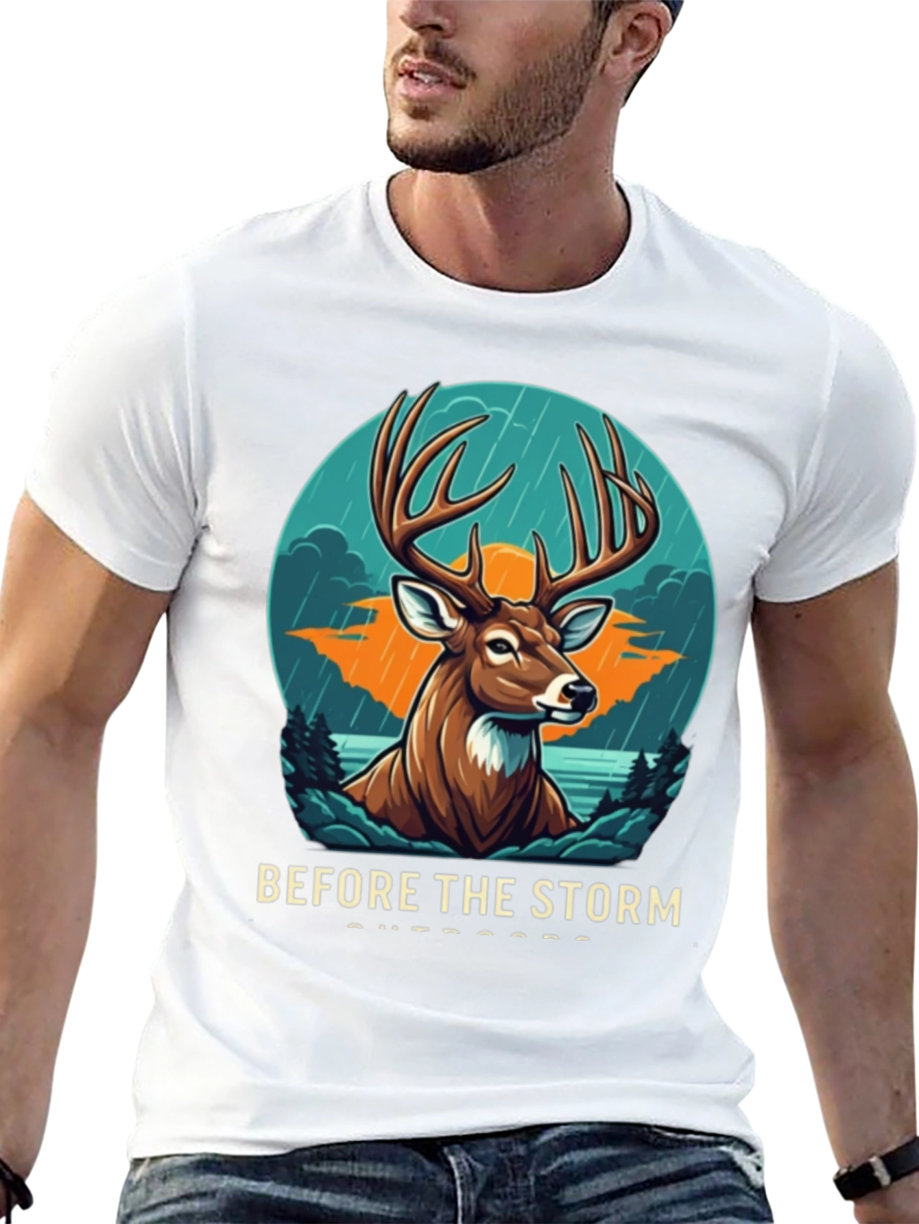Before the Storm Outdoors Graphic T-Shirt