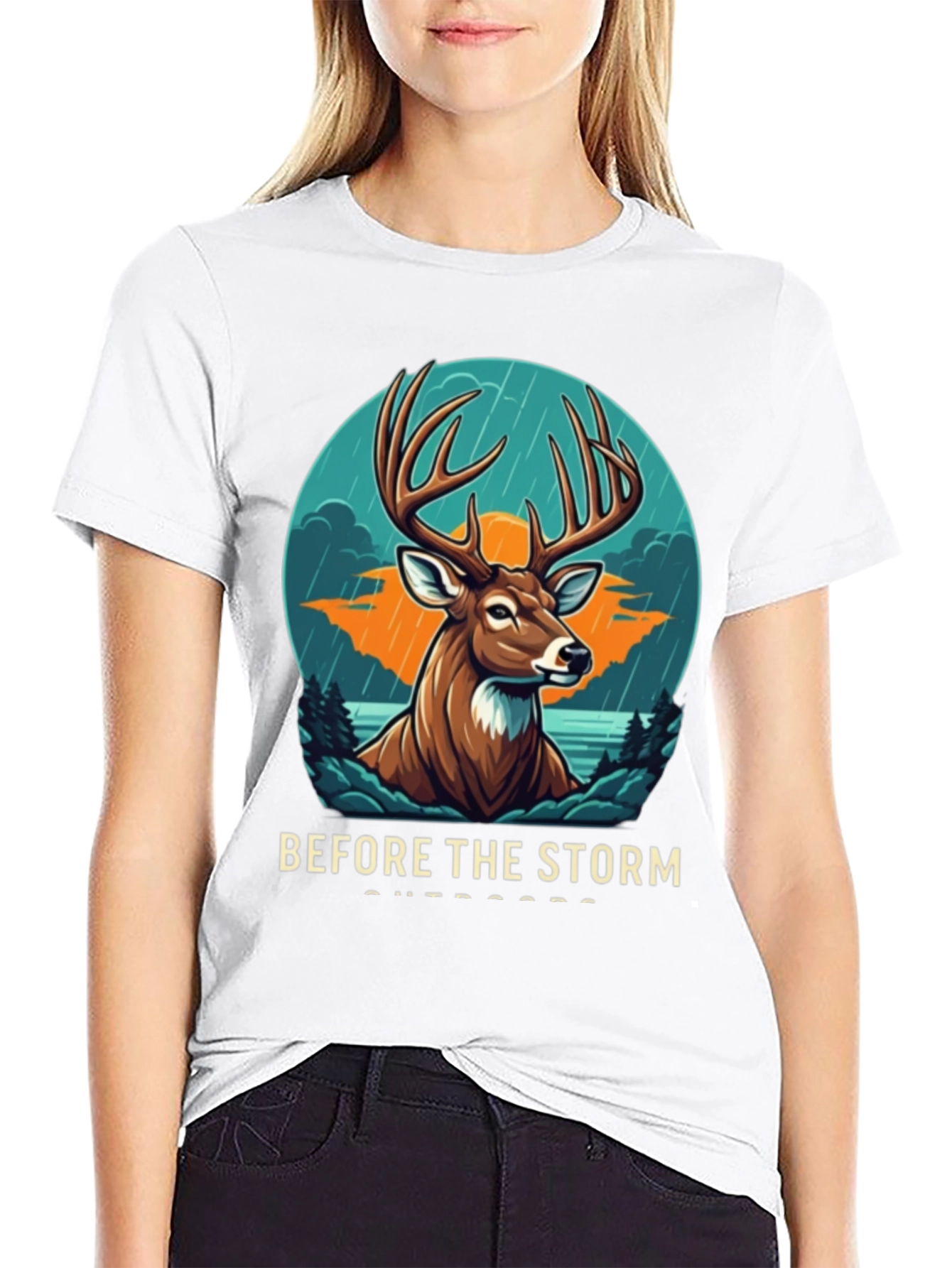 Before the Storm Outdoors Graphic T-Shirt