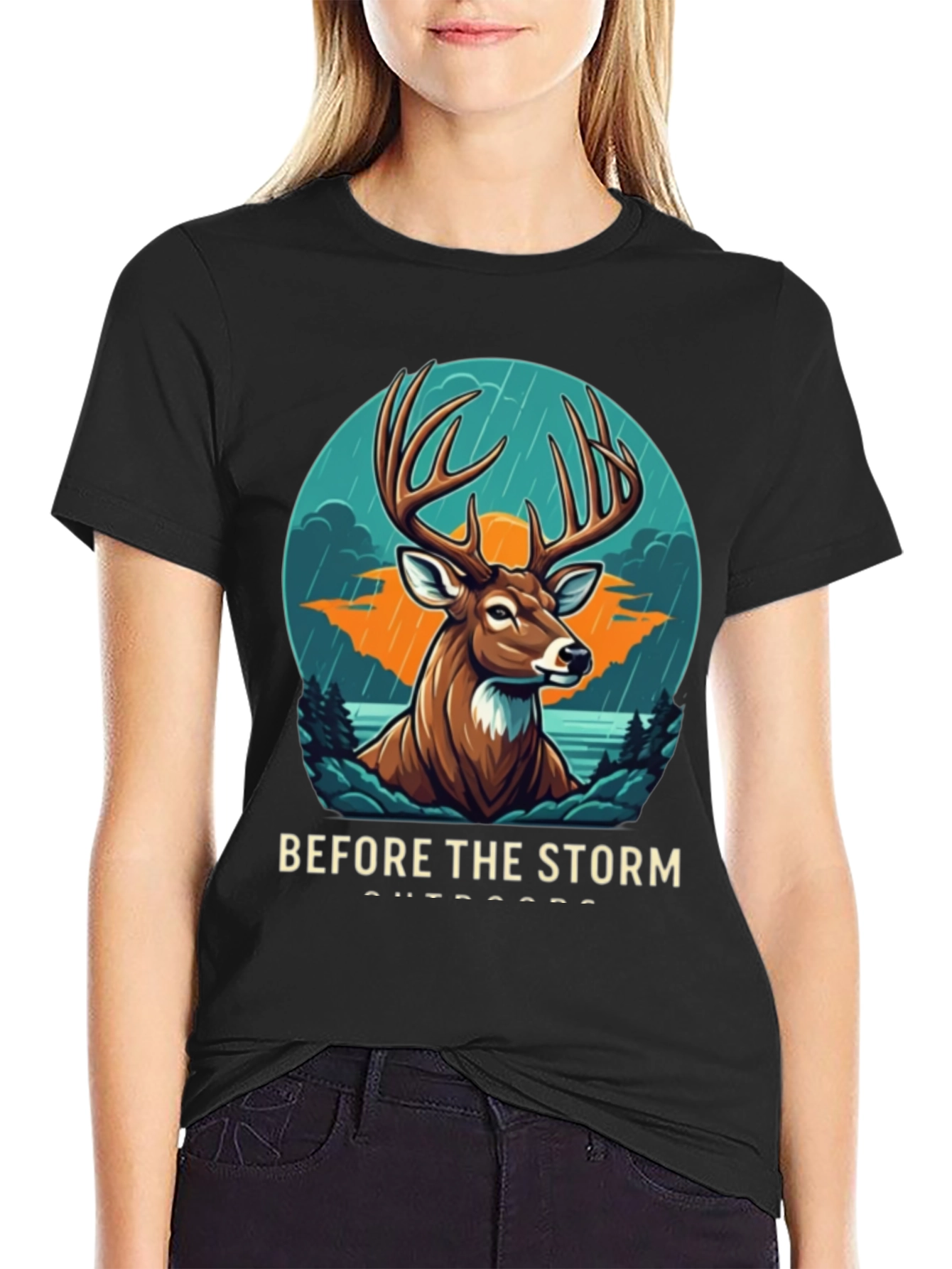 Before the Storm Outdoors Graphic T-Shirt