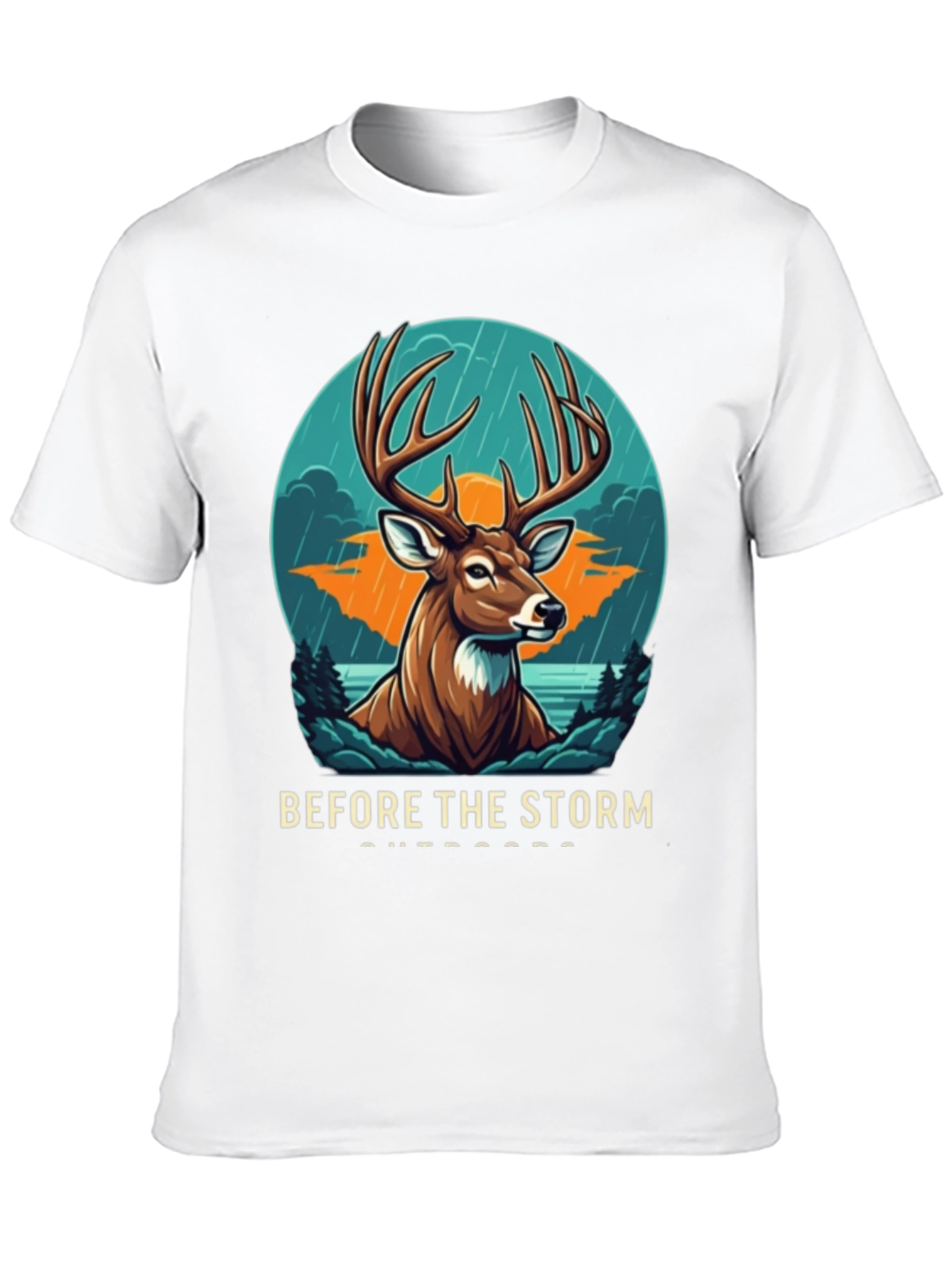 Before the Storm Outdoors Graphic T-Shirt