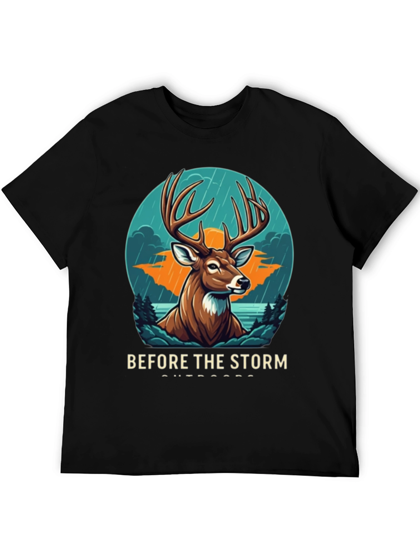 Before the Storm Outdoors Graphic T-Shirt