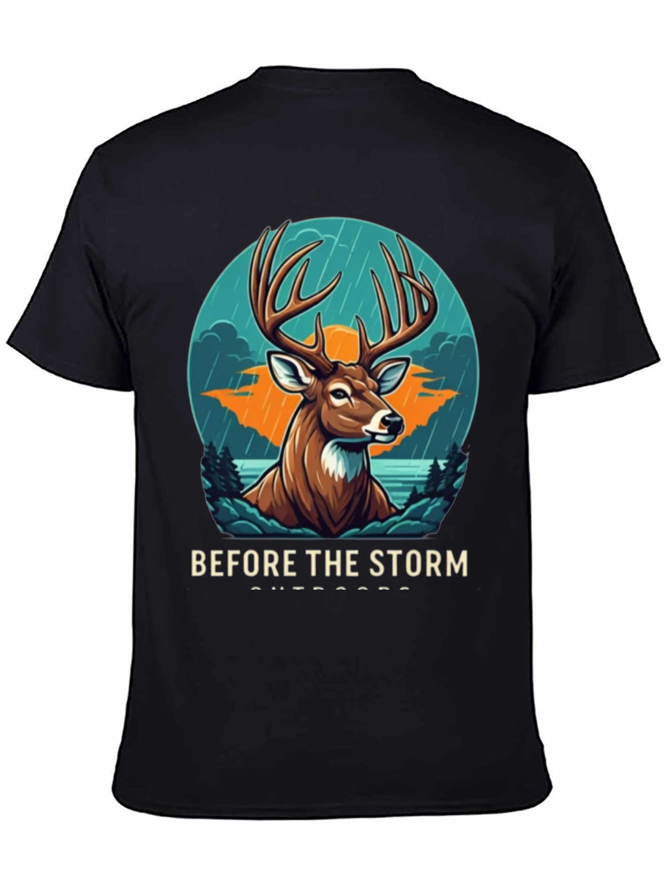 Before the Storm Outdoors Graphic T-Shirt