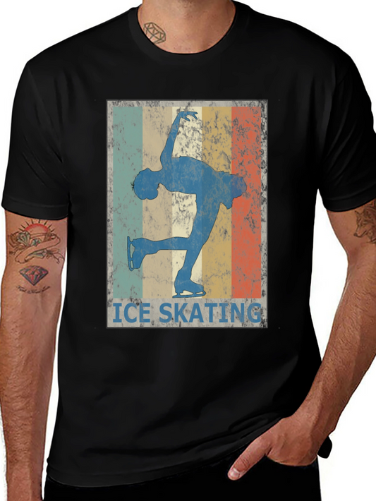 Vintage Ice Skating T-Shirt | Retro Style