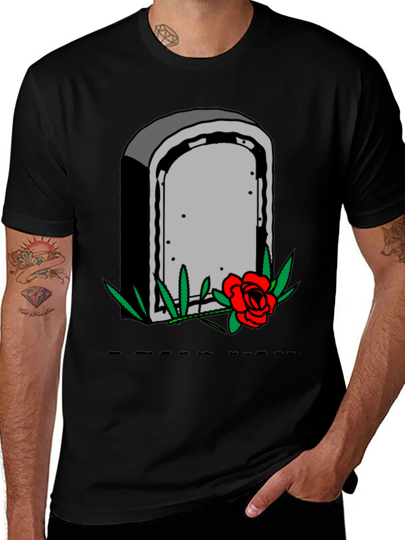 Grave & Rose Graphic Tee
