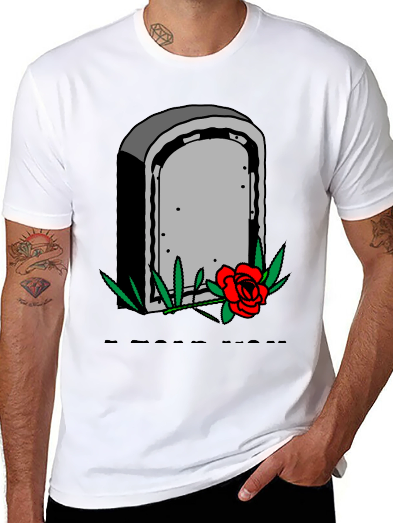 Grave & Rose Graphic Tee
