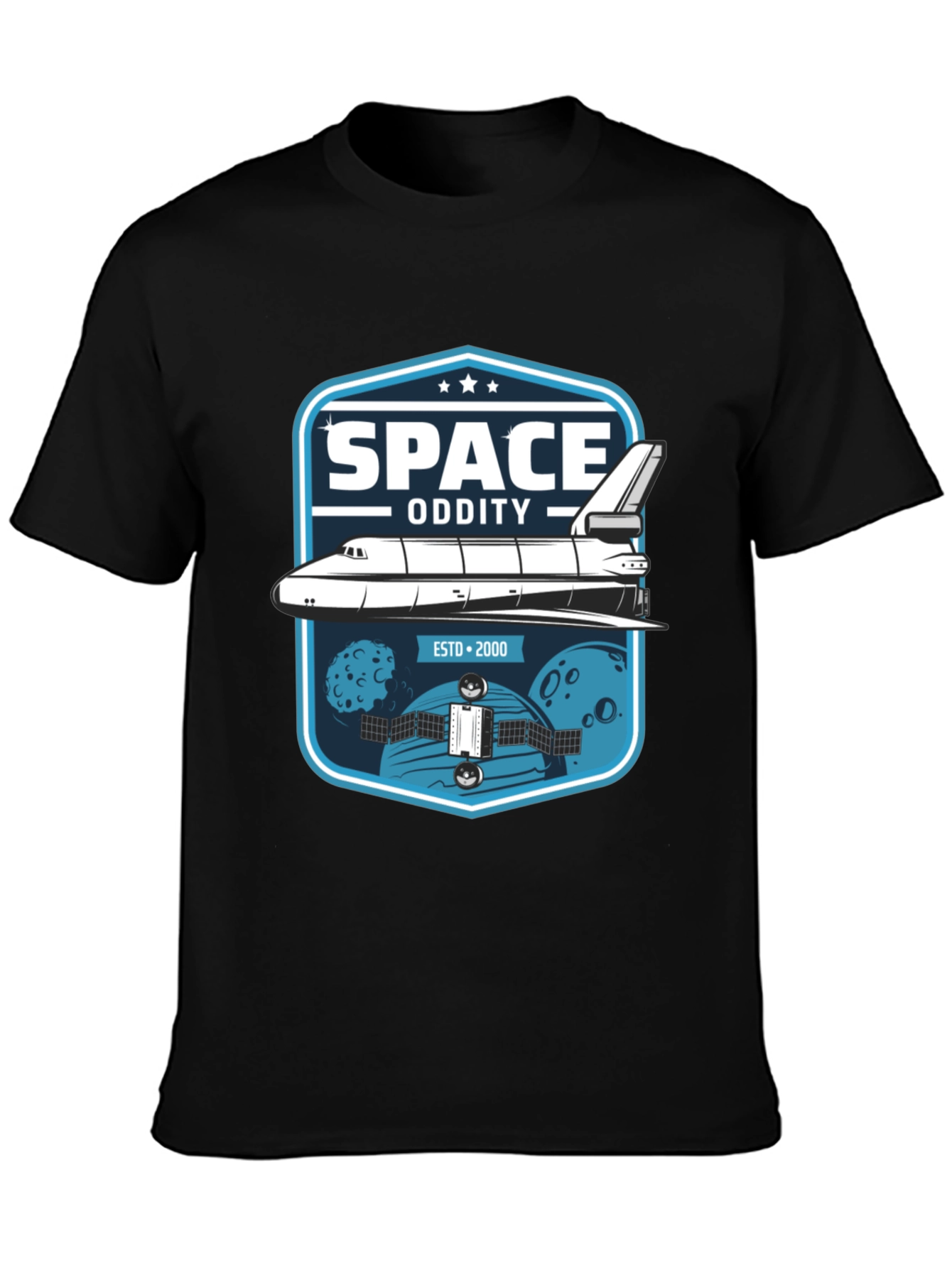 Space Oddity T-Shirt - Retro Shuttle Design