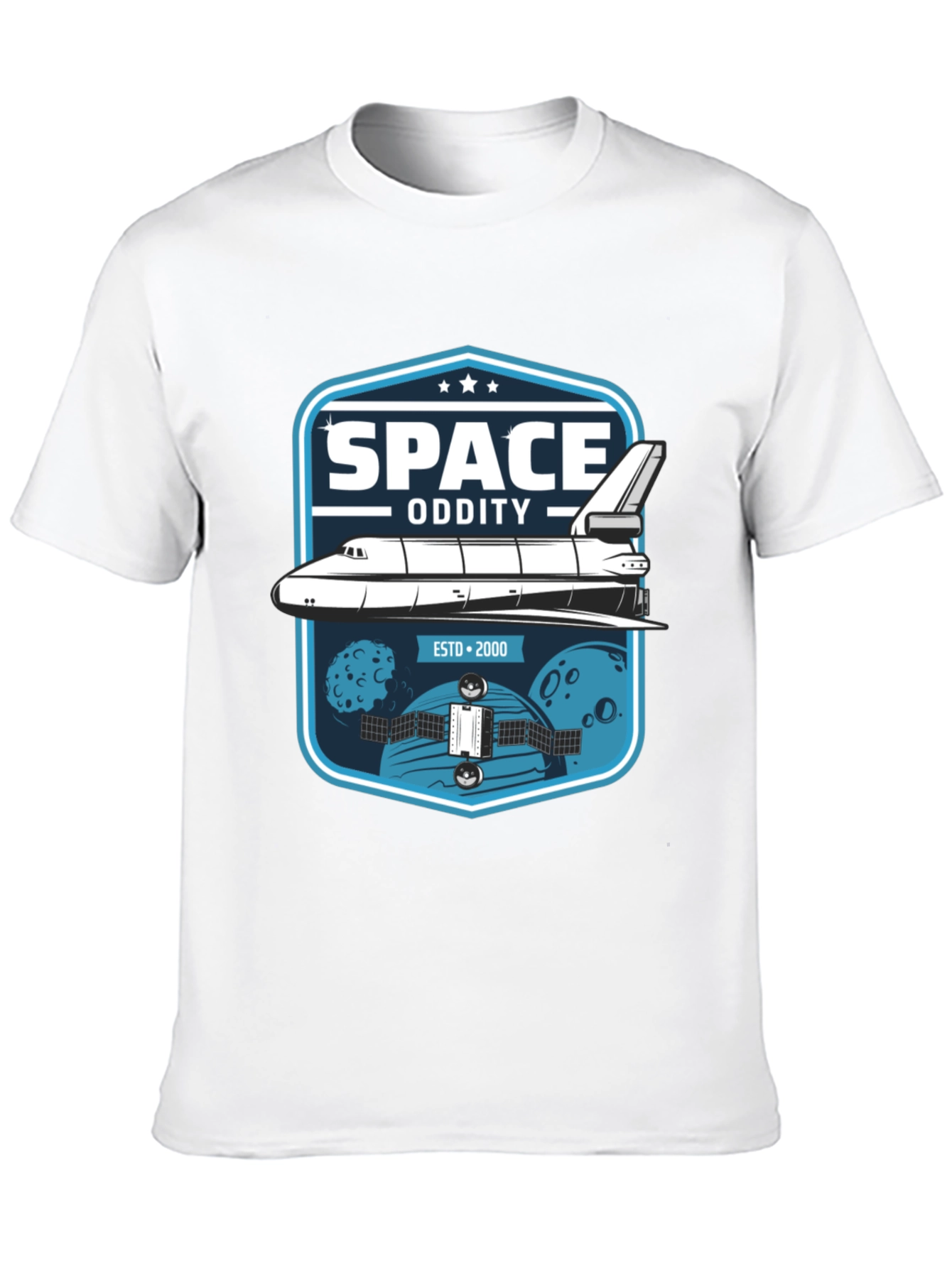 Space Oddity T-Shirt - Retro Shuttle Design