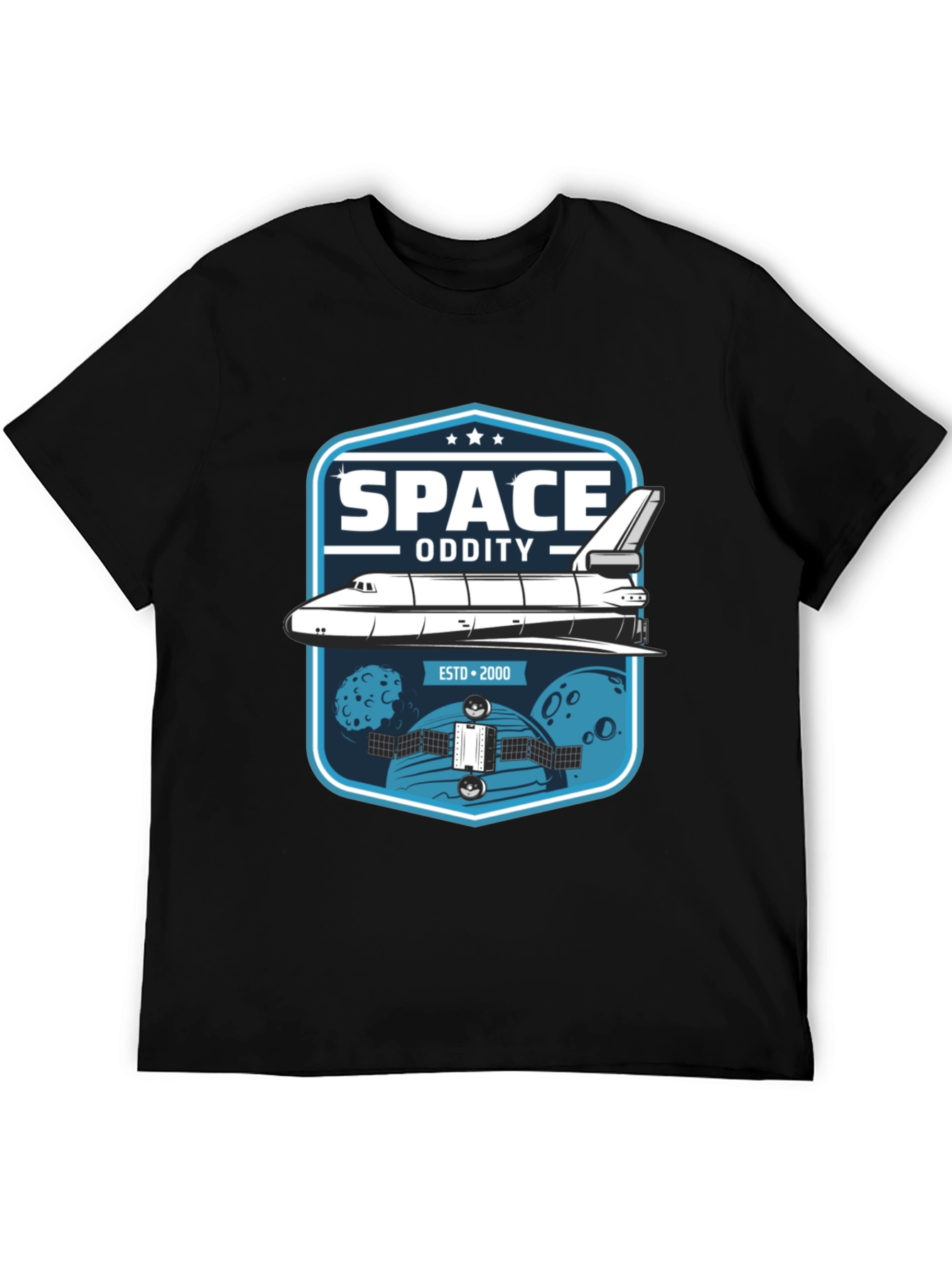 Space Oddity T-Shirt - Retro Shuttle Design