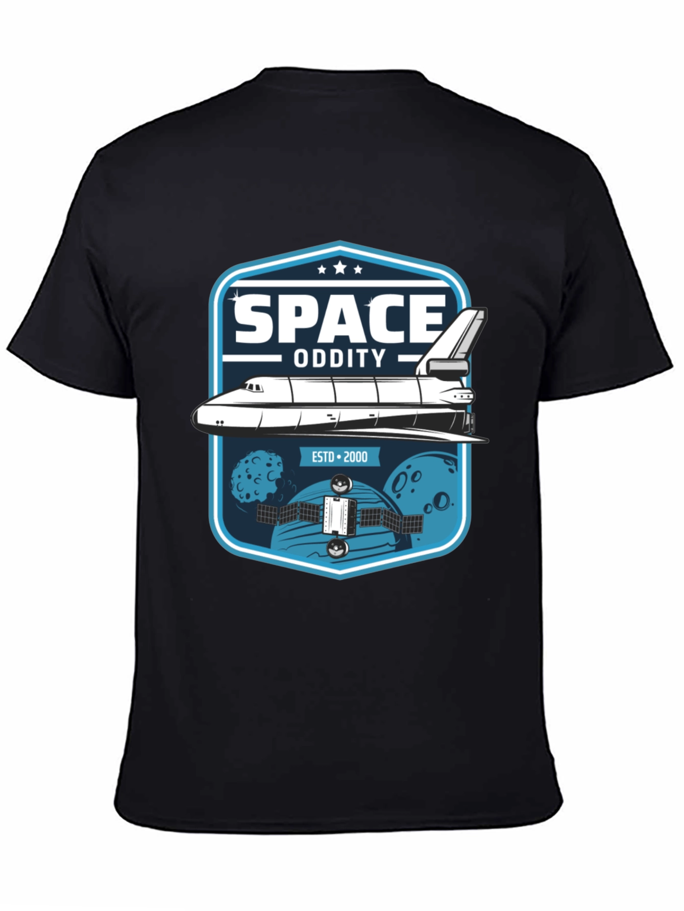 Space Oddity T-Shirt - Retro Shuttle Design