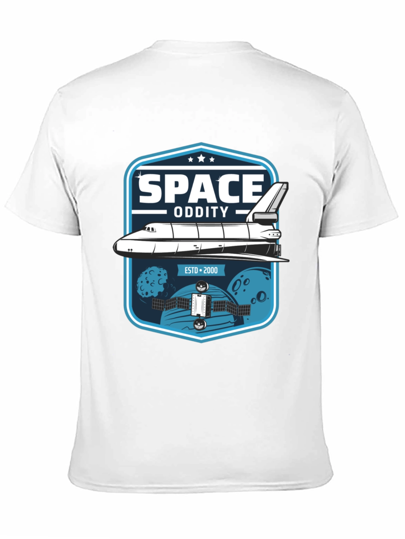 Space Oddity T-Shirt - Retro Shuttle Design