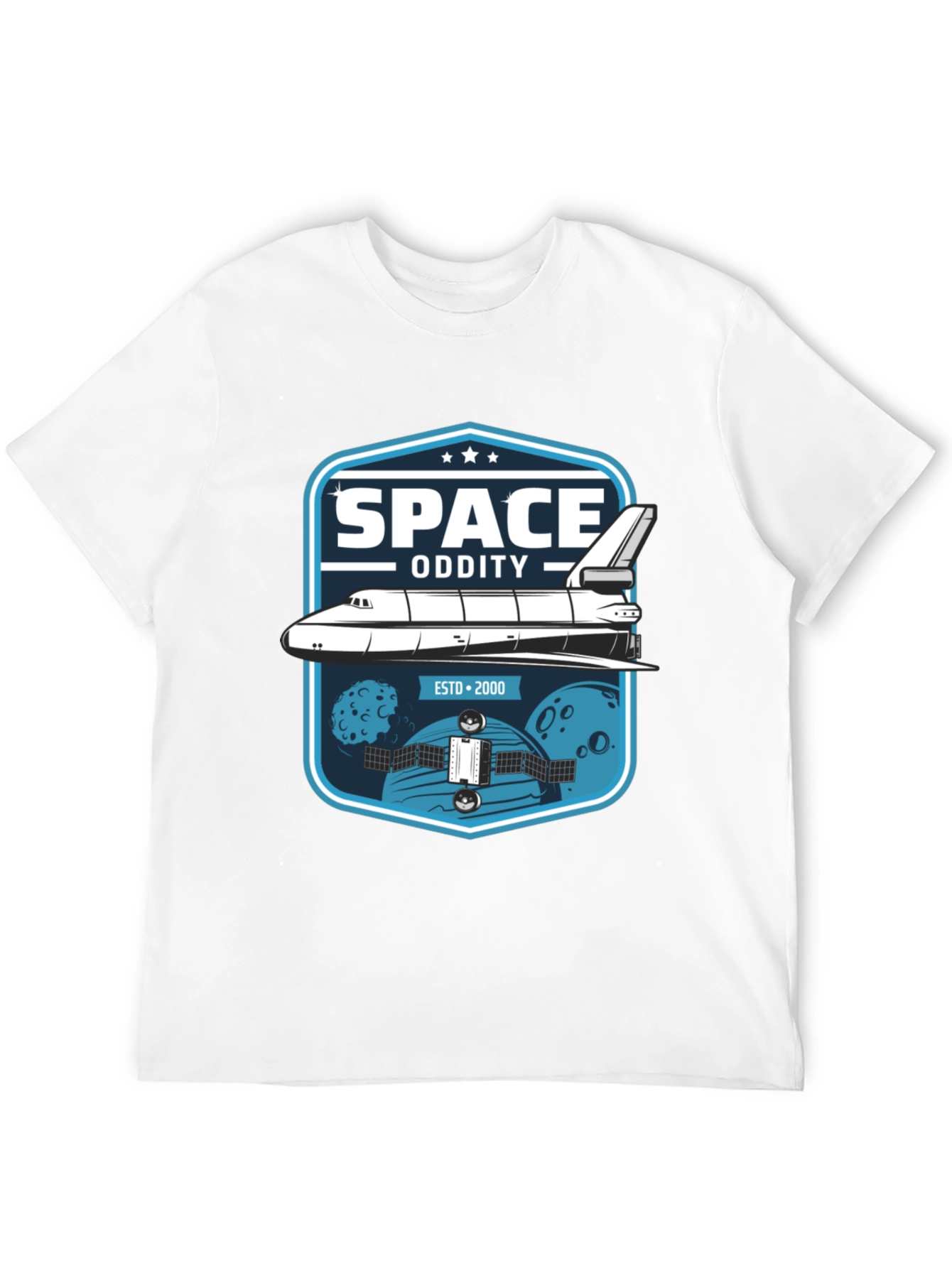 Space Oddity T-Shirt - Retro Shuttle Design