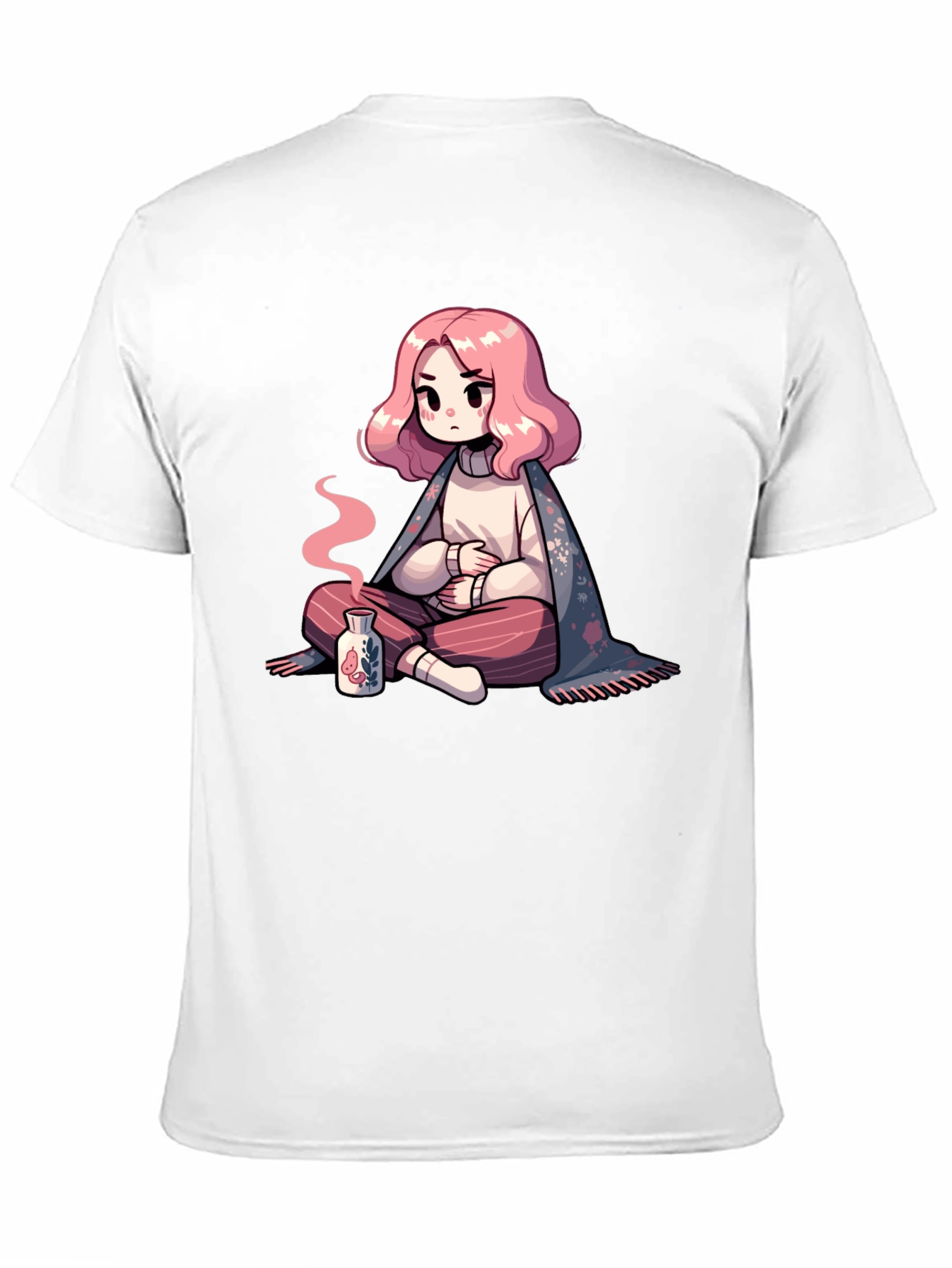 Anime Girl T-Shirt - Cozy and Cute Style