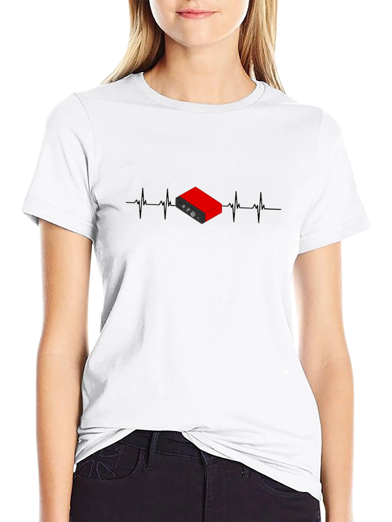 Audio Interface Heartbeat Graphic Tee