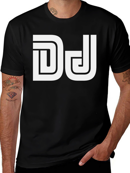 DJ Graphic Black T-Shirt