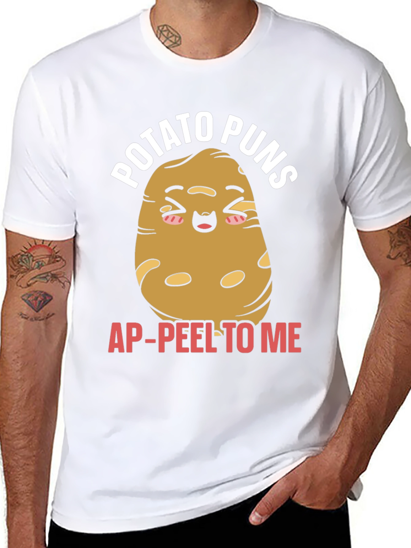 Potato Puns AP-PEEL To Me Graphic T-Shirt