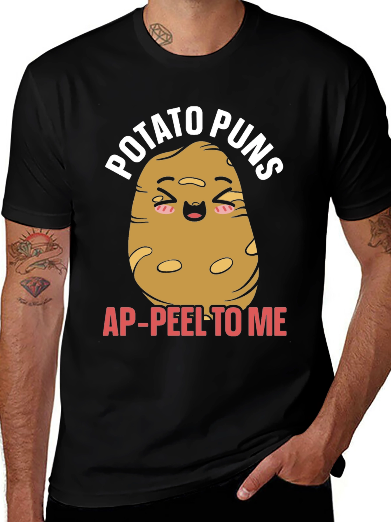 Potato Puns AP-PEEL To Me Graphic T-Shirt