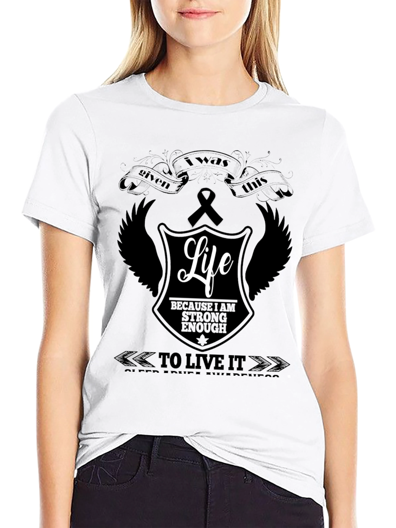 Strong Enough Life Awareness T-Shirt