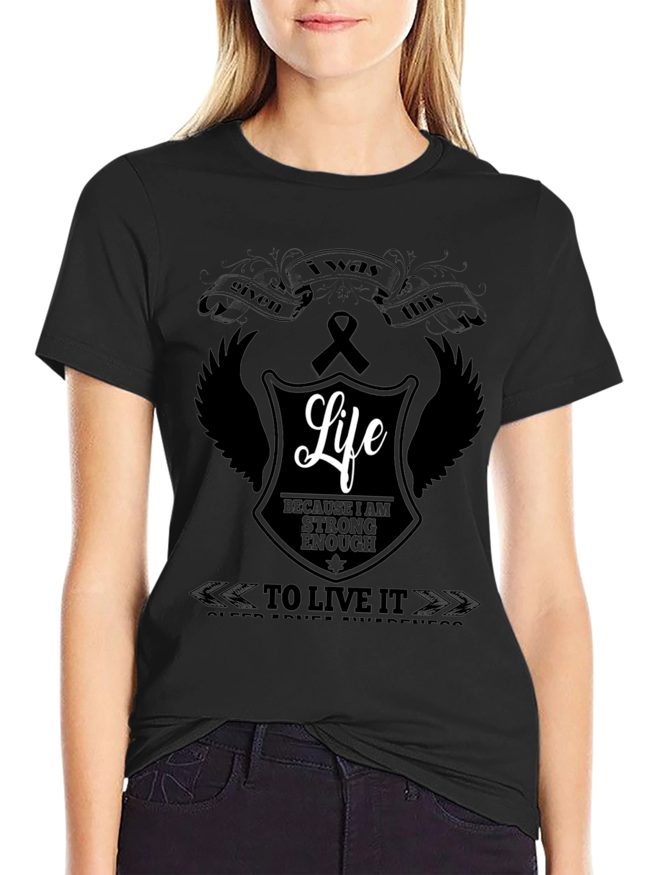 Strong Enough Life Awareness T-Shirt